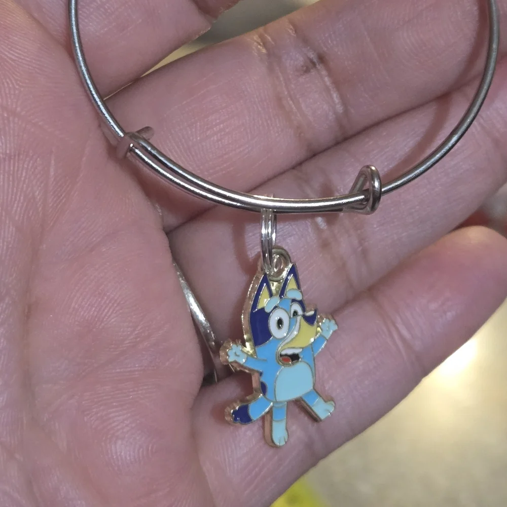 🍒🍒 Blue Cartoon Character Charm Bracelet